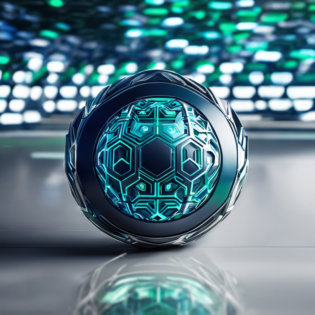 a close up of a ball